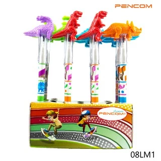 Pencom 08LM1 ดินสอต่อไส้หัวไดโนเสาร์ (รับใบเสร็จรบกวนแจ้งในหมายเหตุ)