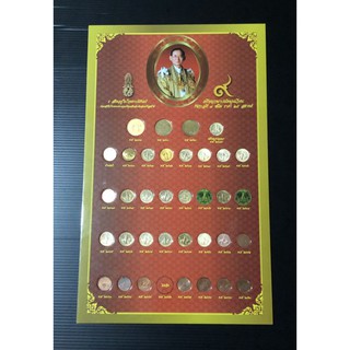 เหรียญ25สตางค์ ร.4 พร้อมแผง พร้อมส่ง