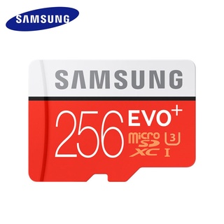 Memory Card Samsung Micro SD 256GB Class10 EVO Plus TF C10 SDXC Flash Memory  For Mobile Phone