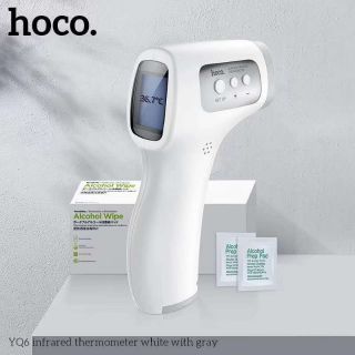 เครื่องวัดไข้  เครื่องวัดอุณหภูมิ   Automatic Thermometer ของ HOCO YQ6   ของHocoแท้100%