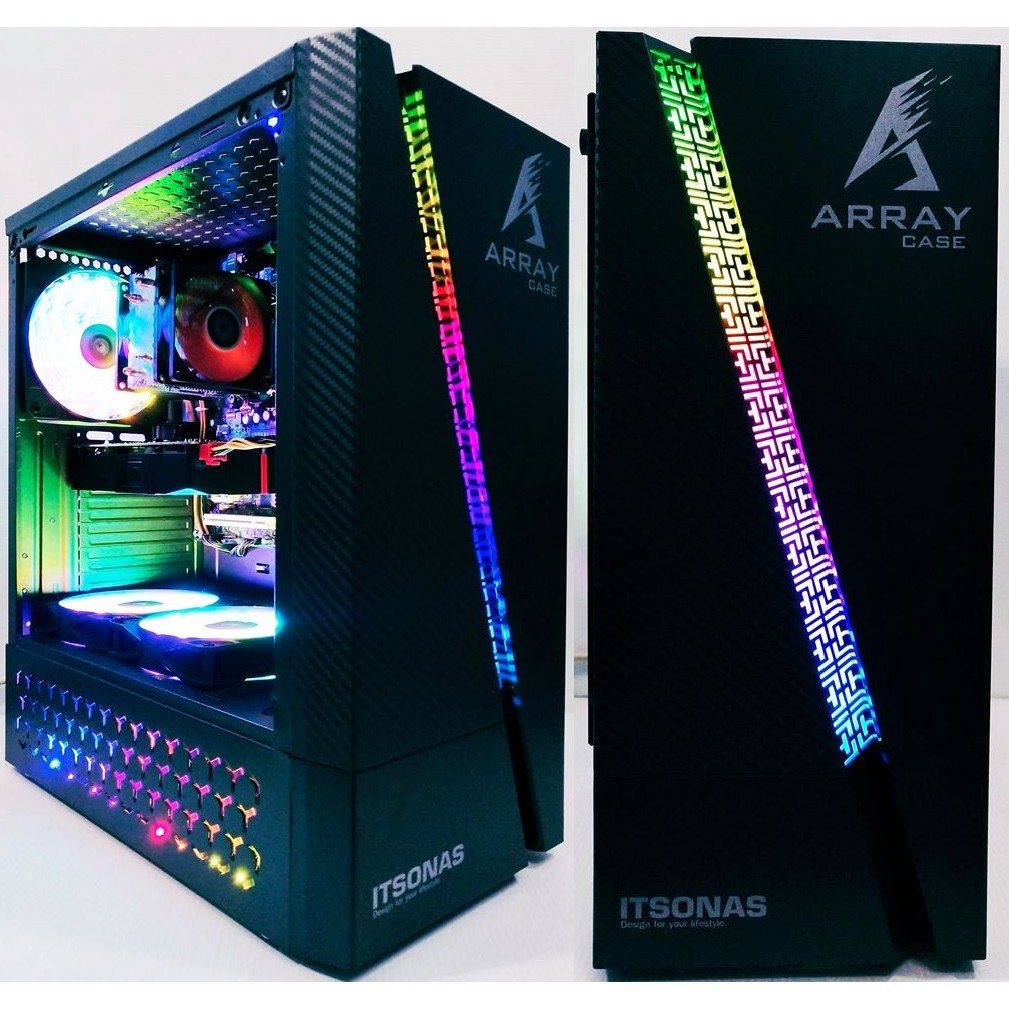 ❇️❇️(ส่งฟรี)❇️❇️#คอมพิวเตอร์พร้อมใช้แรงๆ #SET_I5_4590 #RX_580_8G #RAM_8G #SSD_256G