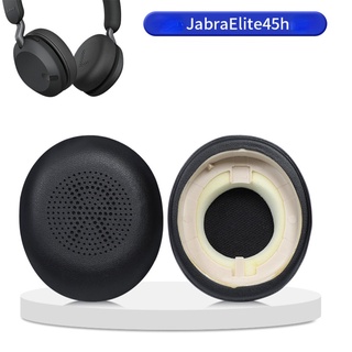 แผ่นครอบหูฟัง แบบหนัง แบบเปลี่ยน สําหรับ Jabra ELITE 45h