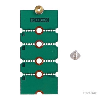 Star for M.2 NGFF SSD Adapter Card 2242 to 2280 2230 to 2280 Transfer Card Adapter Expansion Board Riser Card Convert Ca