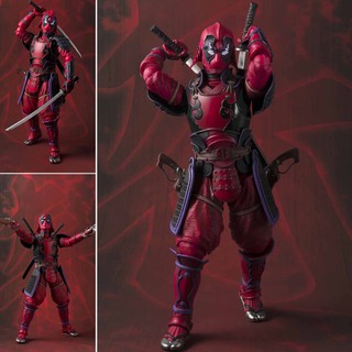 Figma ฟิกม่า Model Figure ฟิกเกอร์ โมเดล จากเรื่อง Meisho Manga Realization Kabukimono Deadpool เดดพูล Marvel Comics