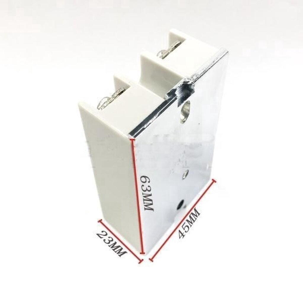 SSR DC-AC SSR-40DA Solid State Relay Module Single Phase DC 3-32 โวลต์ AC 24-380VAC โซลิดสตทรีเลย์ คุณภาพสูงพร้อมฝาครอบ - รูปที่ 4