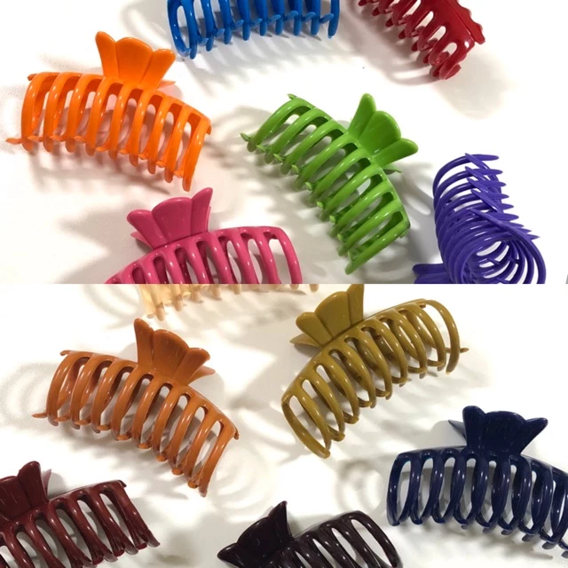 กิ๊บหนีบผม ลายซี่กลม No.32 Hair Claw Hair Clip
