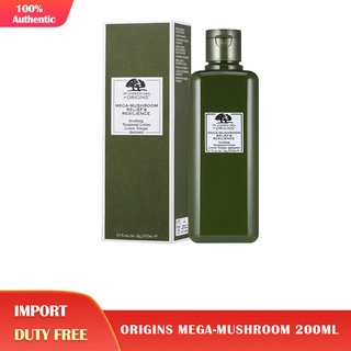 น้ำตบเห็ดสุดฮิตOrigins Mega Mushroom Relief &amp; Resilience Soothing Treatment Lotion 200ml*2 （ของแท้100%）