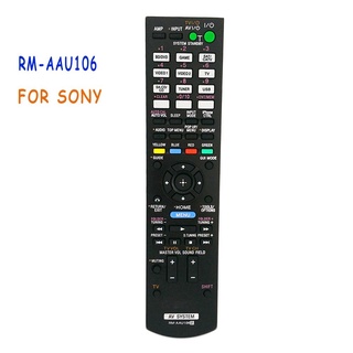 ใหม่ รีโมตคอนโทรล RM-AAU106 แบบเปลี่ยน สําหรับตัวรับสัญญาณ AV SONY AV SYSTEM STR-DH720 STR-DH730 STR-DH830 TDM-iP30