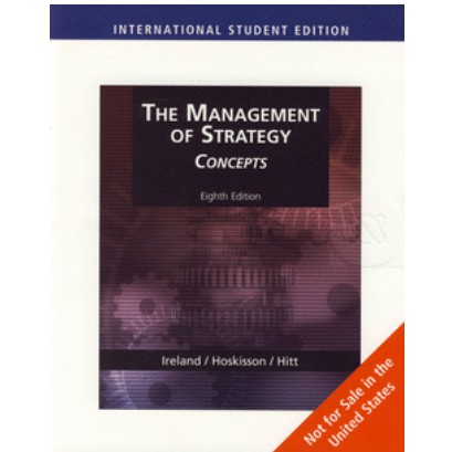 หนังสือมือสอง Textbook The Management of Strategy Cases and Concepts 8th Edition สภาพ 90%