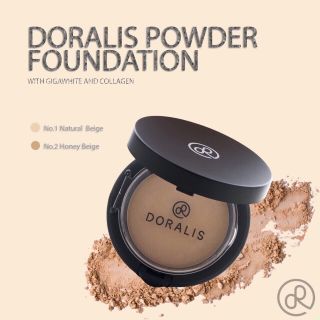 ลดพิเศษ!! แป้งพัฟผสมรองพื้น​ Doralis​ Powder​​ Foundation