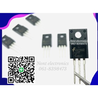 FQPF7N80C/N-chanal mosfet 6.6A,800V(สิ้นค้าพร้อมส่ง)