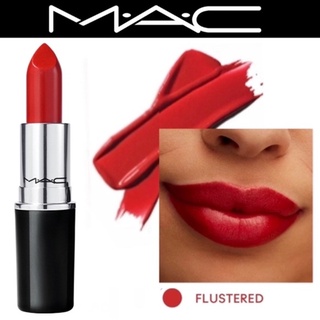 ฉลากไทย Mac Lustreglass Lipstick สี Flustered 3g. แท้ค่ะ