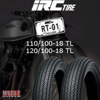 ยางฟันเลื่อย IRC RT-01 ตรงรุ่น Yamaha SR400 / Royal enfield 650