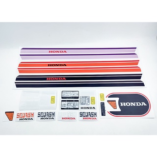 sticker Honda Squash