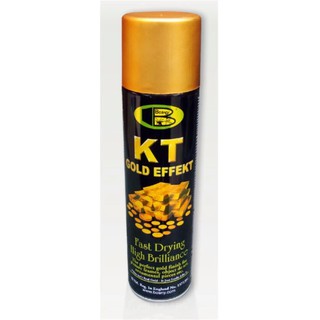 BOSNY สีสเปรย์ สีทอง KT GOLD EFFECT No.185 Sparkie Gold