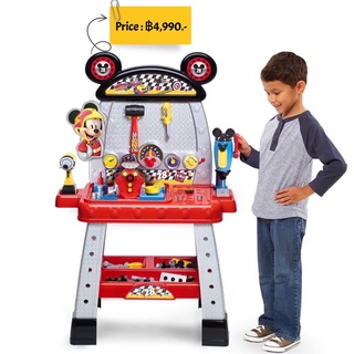 ศูนย์ซ่อมรถแข่ง Mickey and the Roadster Racers Pit Crew Workbench ของแท้ 💯% USA