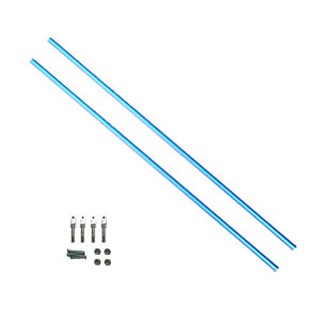 อะไหล่ Raptor 30/50 Tail support - สีฟ้า