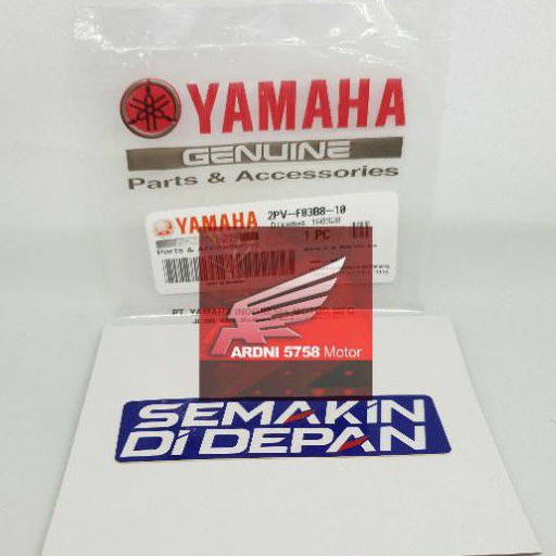 Mark Sticker Label Sticker Logo Writing Getting More in Front 95MM Blue Original Yamaha