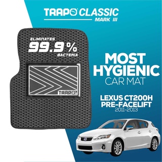 พรมปูพื้นรถยนต์ Trapo Classic Lexus CT200H Pre-Facelift (2011-2013)