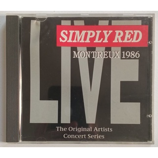 ซีดีเพลง SIMPLY RED Montreux 1986 (Live/Concert) *RARE* CD Music