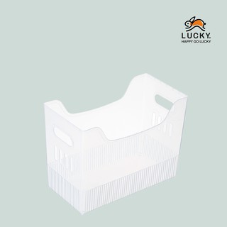 LUCKY HOME กล่องจัดระเบียบสิ่งของอเนกประสงค์ KY-140 (S)(1 ชิ้น , 3 ชิ้น)