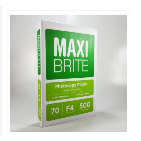 [TOSERBA_EMAK] - F4 / A4 70gram MAXI BRITE HVS Paper