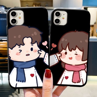 เคสโทรศัพท์มือถือนิ่ม ลายใบหน้าคู่รัก สําหรับ Oppo A95 A94 A93 A92 A91 A83 A77 A76 A74 A73 A72 A71 2020 4G 5G