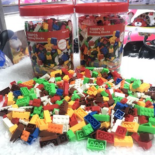 (โฉมใหม่มีถังเก็บ) บล๊อคตัวต่อ 1000 ชิ้น **ต่อกับเลโก้ LEGO CLASSICได้