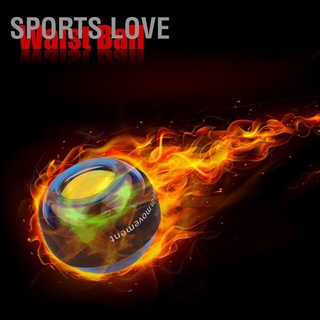 Sports Love Gyroscope Gyro ลูกบอลพลังงานกองทัพสําหรับการออกกําลังกายที่มีไฟ 4 สี