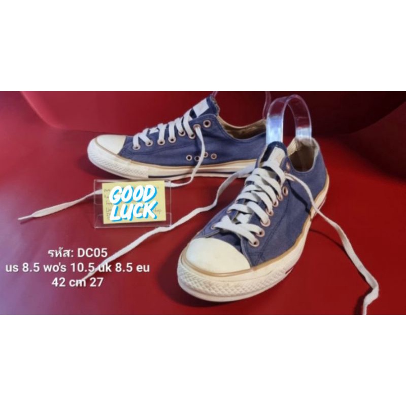 ❌️หมด❌️ Converse 42 รองเท้ามือสองของแท้ สภาพดี ชาย-หญิง รหัส DC05