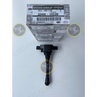 คอยล์จุดระเบิด Ignition Coil แท้ ยี่ห้อ NISSAN รุ่นMARCH,ALMERA รุ่นใหม่ ( B17) ซิลฟี่ ผู้ผลิต HITACHI รับประกัน 3 เดือน