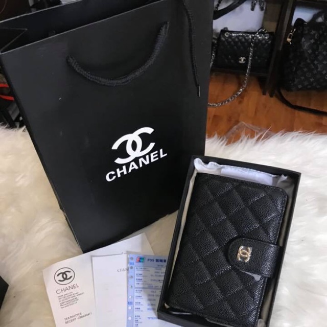 ❎ Sale ใบสุดท้าย ❎ กระเป๋าสตางค์ Chanel Wallet หนังแท้ 1:1