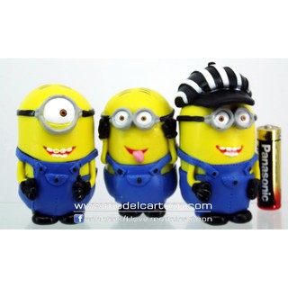 Despicable Me(ใส่หมวก) ชุด 3 ตัว (No Box) **งานจีน**