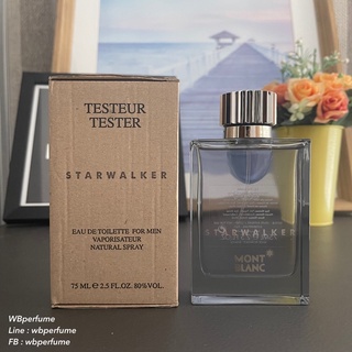 น้ำหอม ของแท้ 100% Mont blanc starwalker edt 75ml Tester