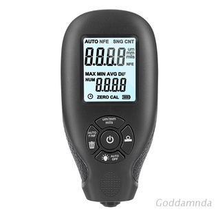 GODD  Digital Coating Thickness Gauge HW300 Automatic Thickness Paint Meter Measure