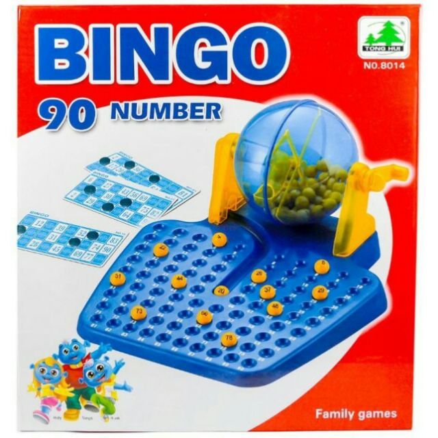 Bingo บิงโกล็อตโต้ 90 ตัวเลข Bingo 90 Numbers ของเล่นเสริมพัฒนาการเด็ก
