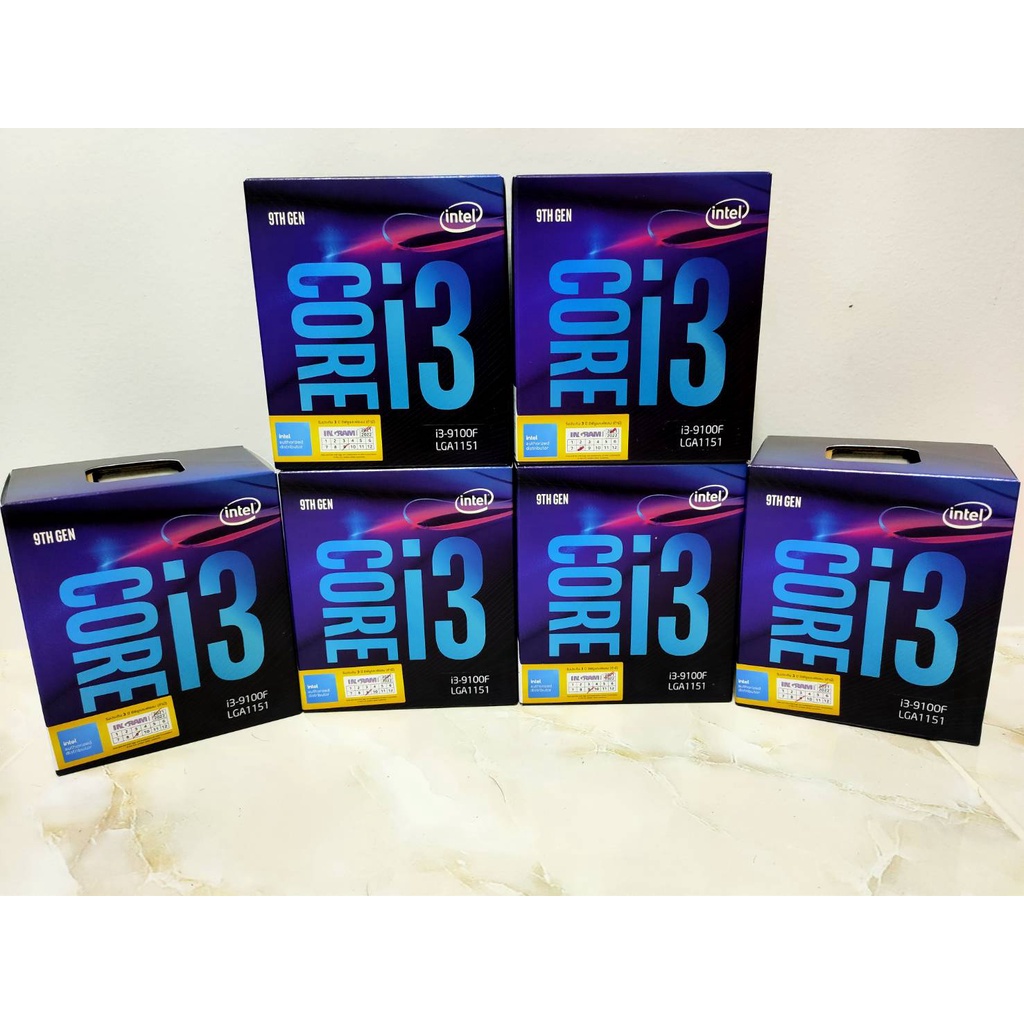 ซีพียู อินเทล CPU INTEL i3-9100F LGA1151/INTEL CPU I3-9100F 3.6GHZ,6MB CACHE,LGA1151