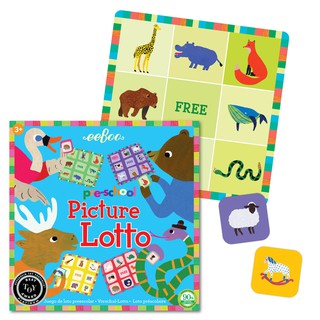 eeBoo Pre-school Picture Lotto Game - เกมล็อตโต้รูปภาพสำหรับเด็กเล็ก