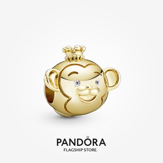 Pandora จี้รูปลิง ชุบทอง 14K