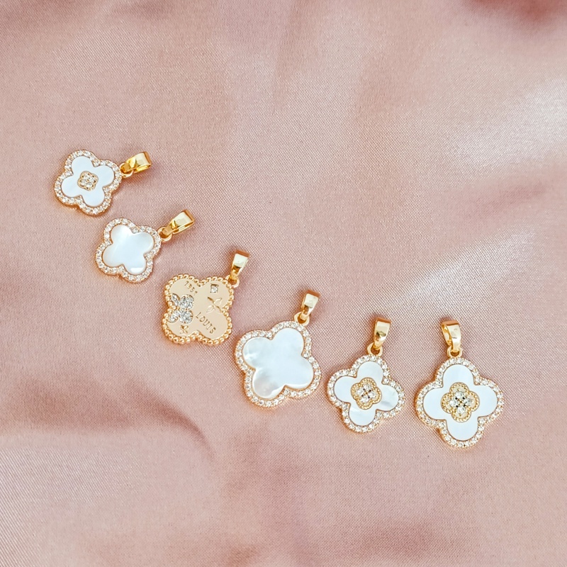 สติกเกอร์ทองคํา 14k ฝังเพทาย ทรงโค้ง สี่แฉก สําหรับแม่ และเด็ก