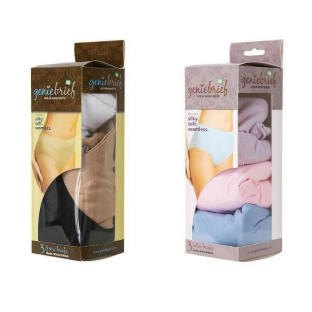 แท้100%🔥 กางเกงใน genie brief 🔥 ยืดเยอะเวอร์มากแต่นุ่มละมุนเบาสบาย มีครบทุกขนาดจะอ้วนหรือผอมใส่ได้ทุ
