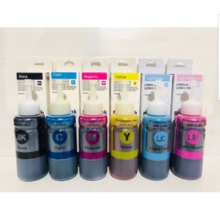 หมึกเติม EPSON 6สี/ น้ำหมึก / หมึกเติม / น้ำหมึกเติม / Tank / หมึก / Epson Inkjet 100 ml แบบกล่อง