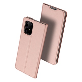 Samsung Galaxy A91 / Galaxy S10 Lite หนัง พลิก เคส TPU นิ่ม ฝาหลัง ขาตั้ง แม่เหล็ก หนัง กระเป๋าสตางค์ กันกระแทก เคสป้องกัน