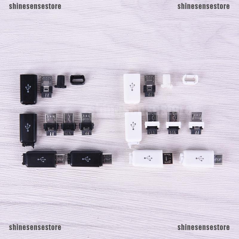 อะแดปเตอร์ปลั๊กเชื่อมต่ออินเตอร์เฟซ micro usb diy 10 ชิ้นต่อล็อต