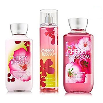 Bath and Body Works Cherry Blossom Lotion กลิ่นเชอรี่บอสซั่ม ผสมน้ำหอมกลิ่นดอกซากุระ ของแท้จาก USA