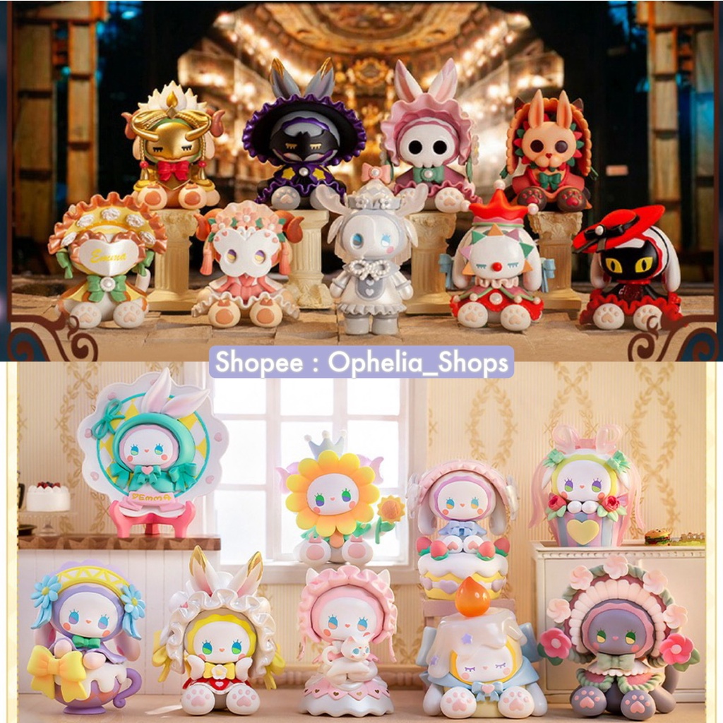 [แบบแยก] Emma Secret Forest Masquerade series 💜💚 MJ Studio ของสะสม Arttoy Designer Toy ของเล่น โมเดล