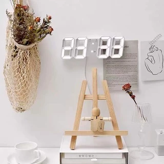 นาฬิกาดิจิตอล นาฬิกา LED นาฬิกาตั้งโต๊ะ แขวนผนัง LED Digital Wall Clock #B-029