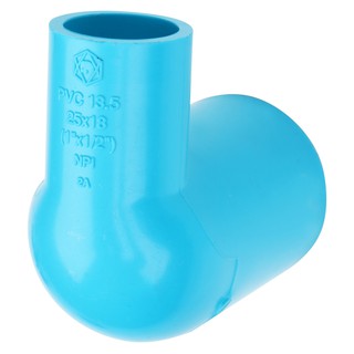 ท่อประปา ข้อต่อ ท่อน้ำ ท่อPVC ข้องอ 90 ลด-หนา SCG 1"x1/2" สีฟ้า REDUCING ELBOW 90 PVC SOCKET SCG 1"x1/2" LIGHT BLUE