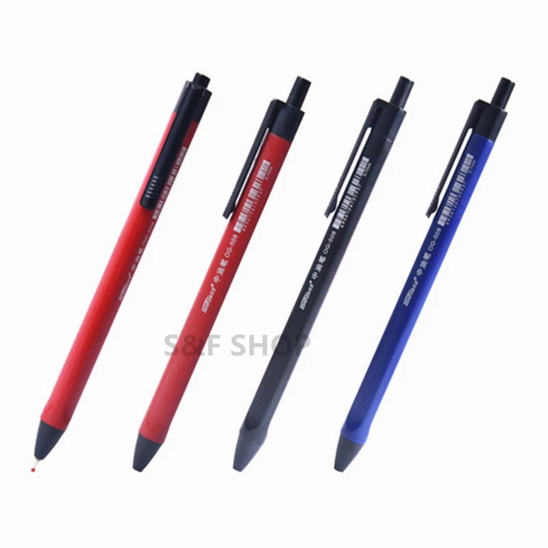 🔥ราคาถูก🔥ปากกา ปากกาหมึกน้ำมัน OG-508 0.7 mm.ด้ามสามเหลี่ยม จับถนัดมือ (ราคาต่อ/ด้าม)#ปากกา#เครื่องเขียน