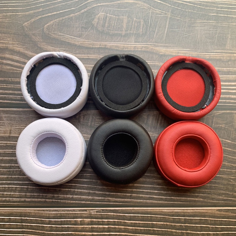 Wu แผ่นฟองน้ําครอบหูฟังสําหรับหูฟัง Beats Mixr